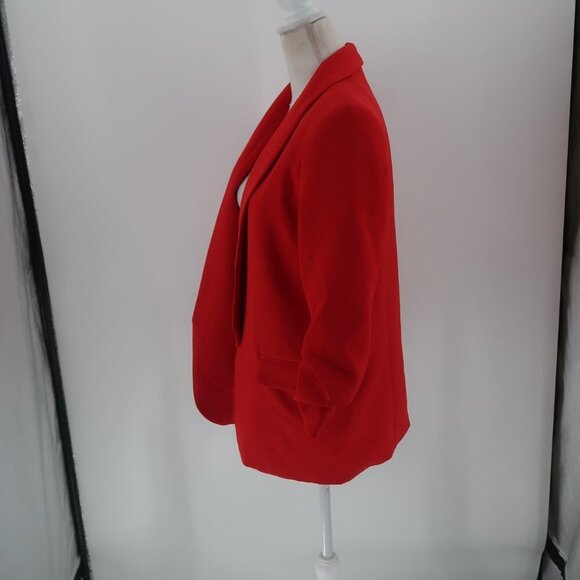 Another Story Women's Red Blazer Size Medium - Picture 6 of 7